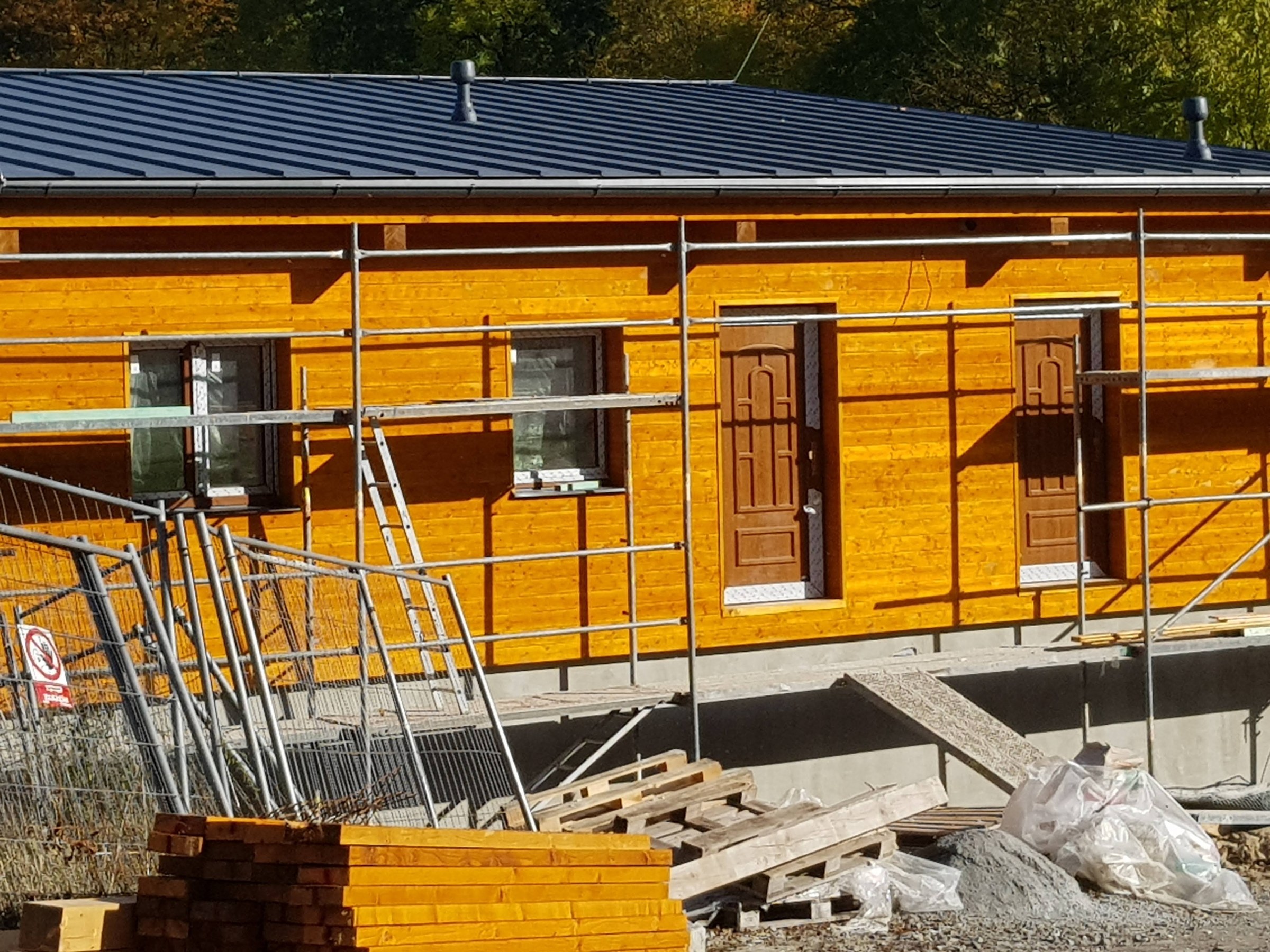 Dřevěná fasáda rodinného domu