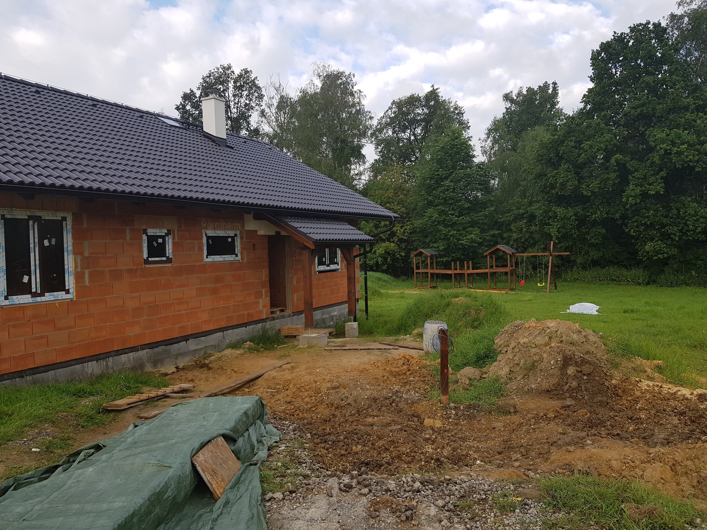 Nová střecha rodinného domu