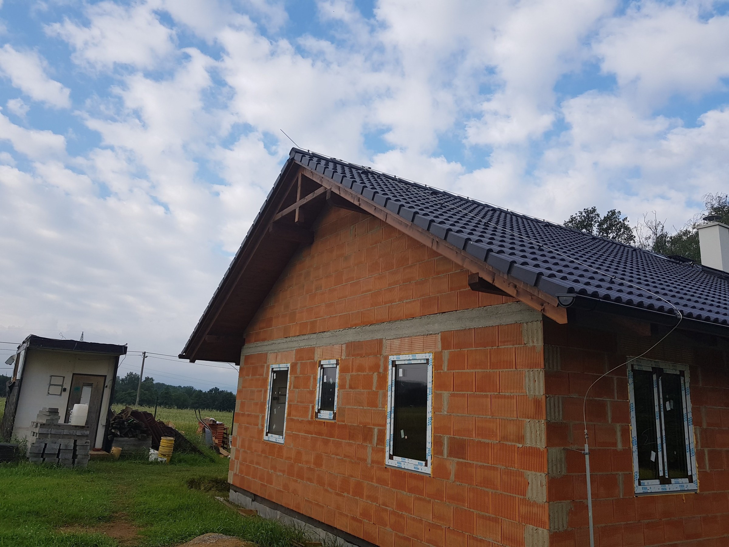 Nová střecha rodinného domu