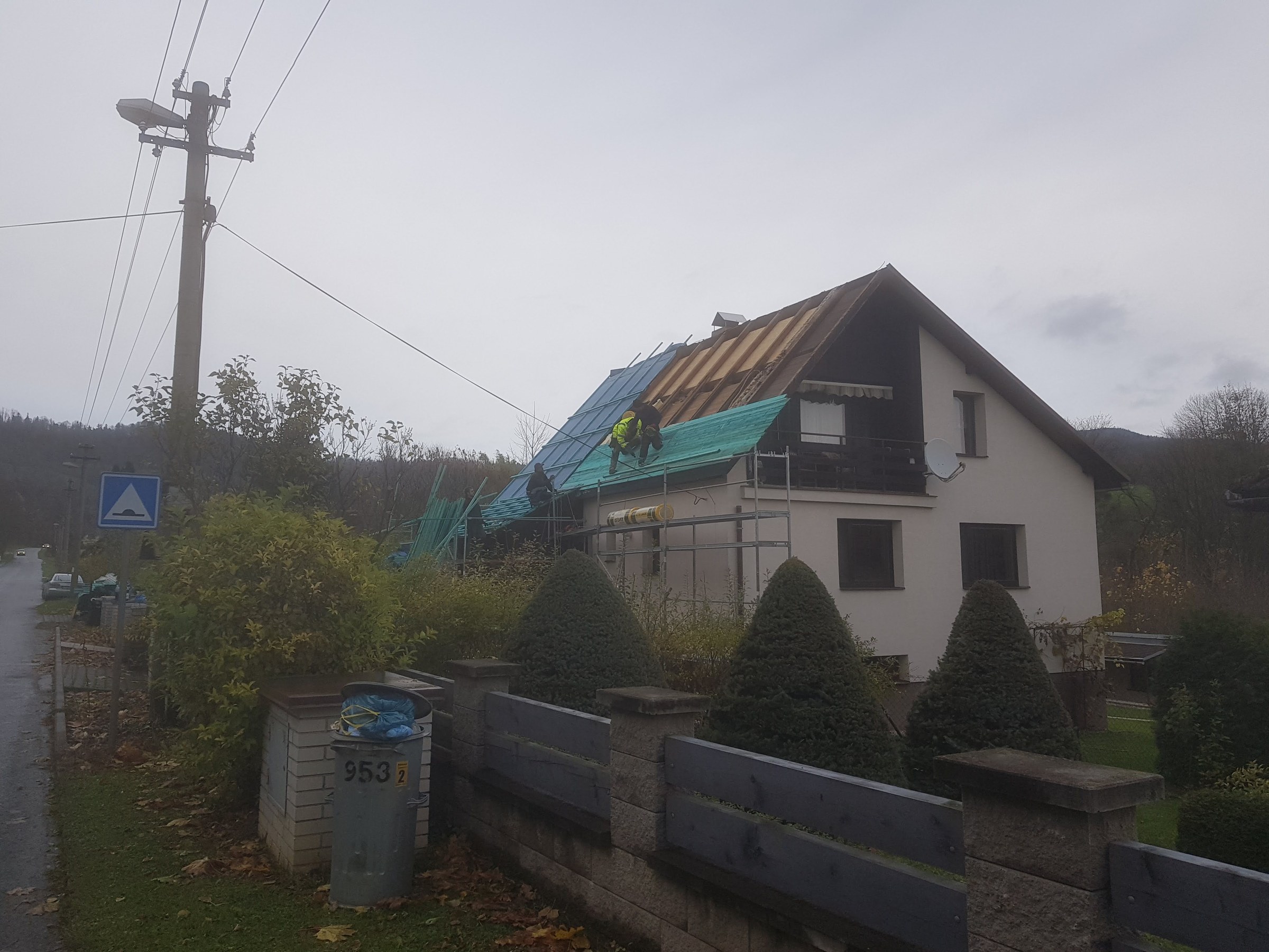Rekonstrukce střešní krytiny